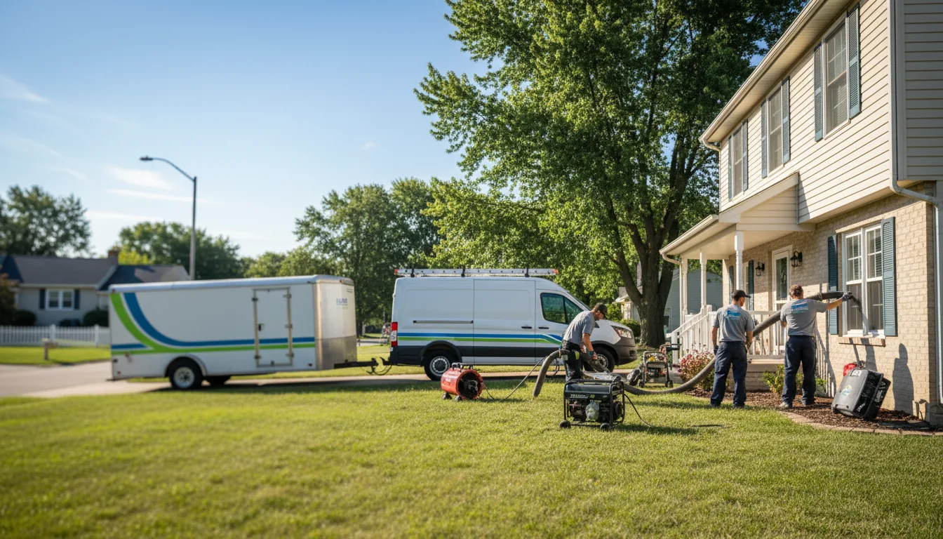 Flooded Basement Restoration And Cleanup With Repair in Redfield, NY near me